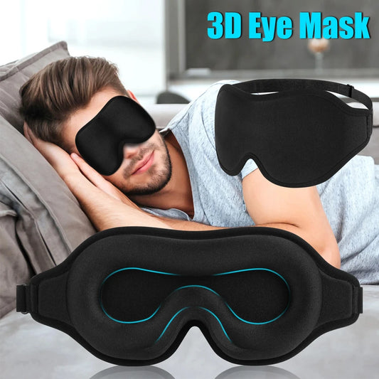 3D Travel Silk Eye Sleep Mask