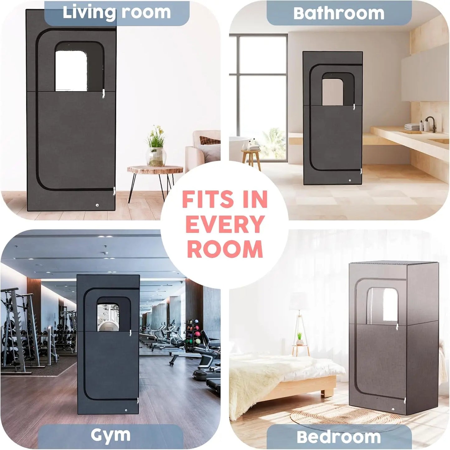 Full Size Portable Steam Sauna Tent for Home Spa