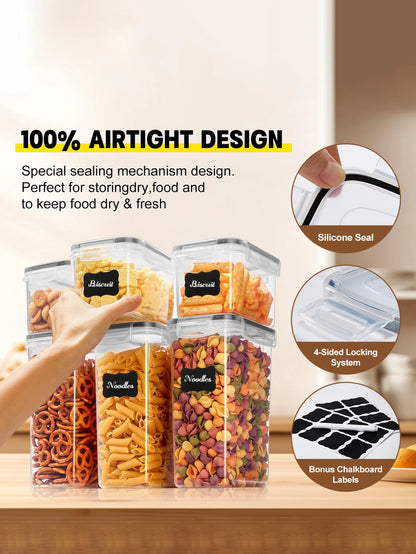 24 Piece Sealed Food Storage Containers With LIDS