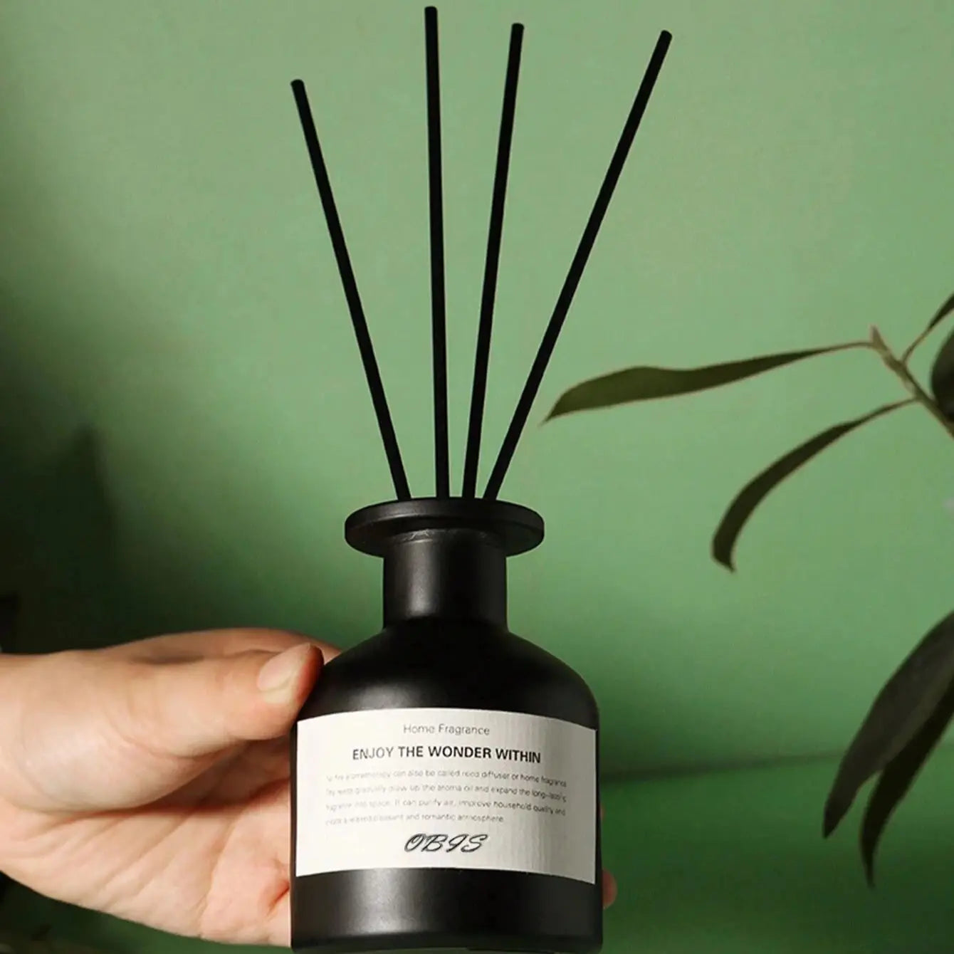 Flameless Jasmine Fragrance Oil with Reed Diffuser Stick