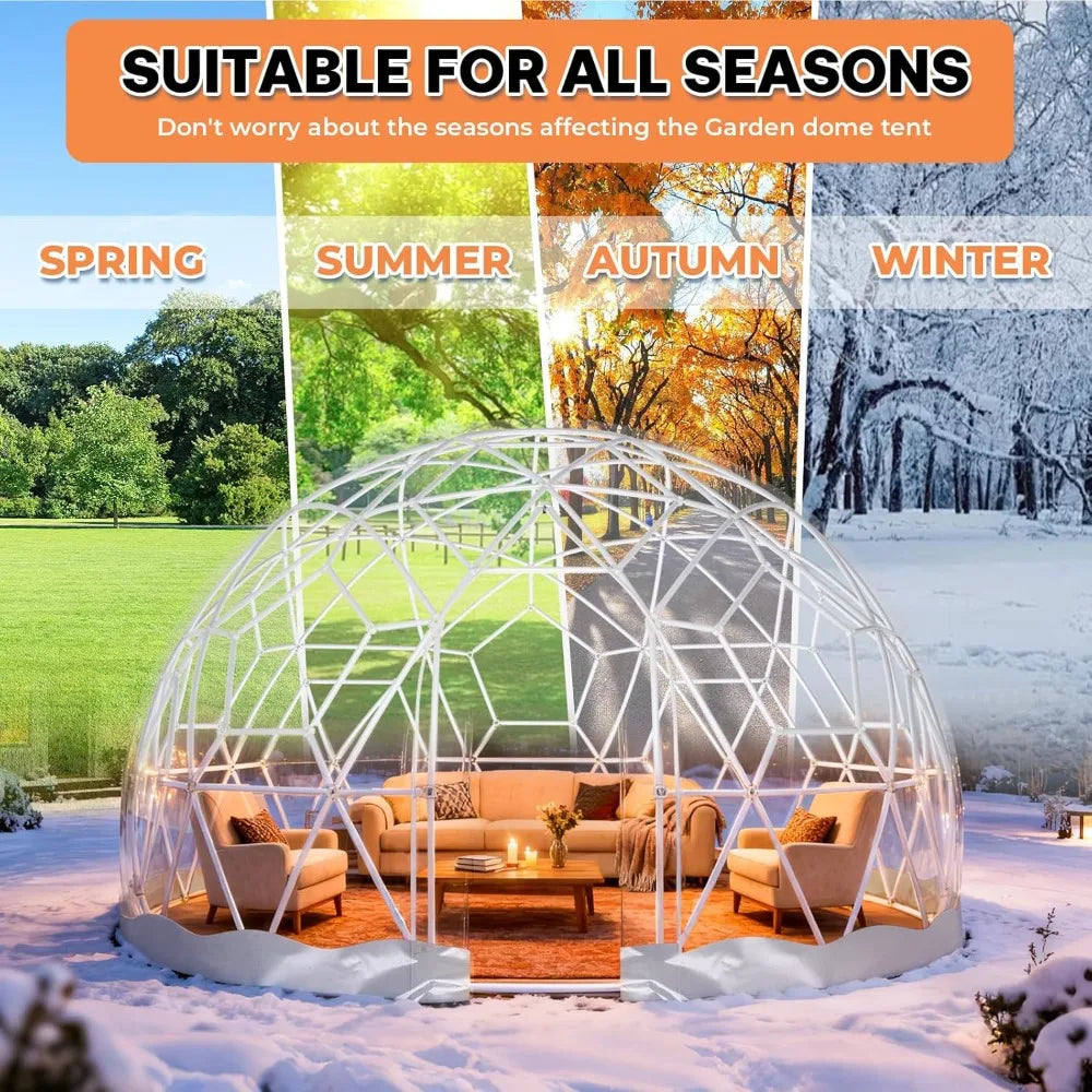 12ft Garden Dome Tent 4-8 Person