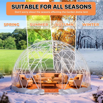 12ft Garden Dome Tent 4-8 Person