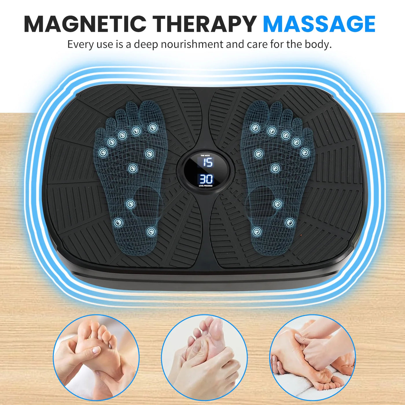 Vibration Plate Exercise Machine Whole Body Workout