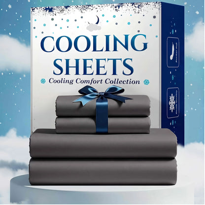 Soft Wrinkle-Free Cooling Sheets with Deep Bed Sheet Fit