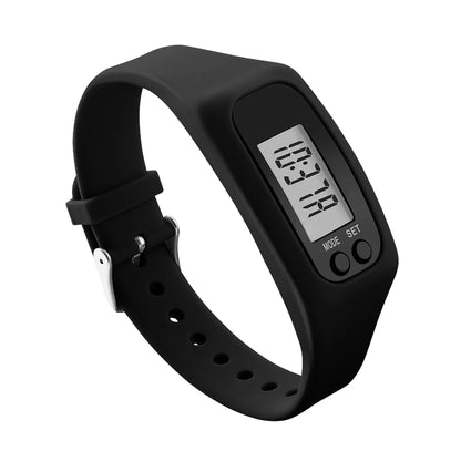 LED Bracelet Walking Running Pedometer