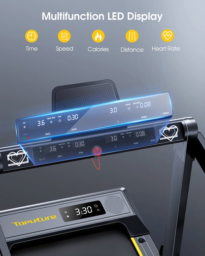 Toputure TP5 2-in-1 Foldable Treadmill