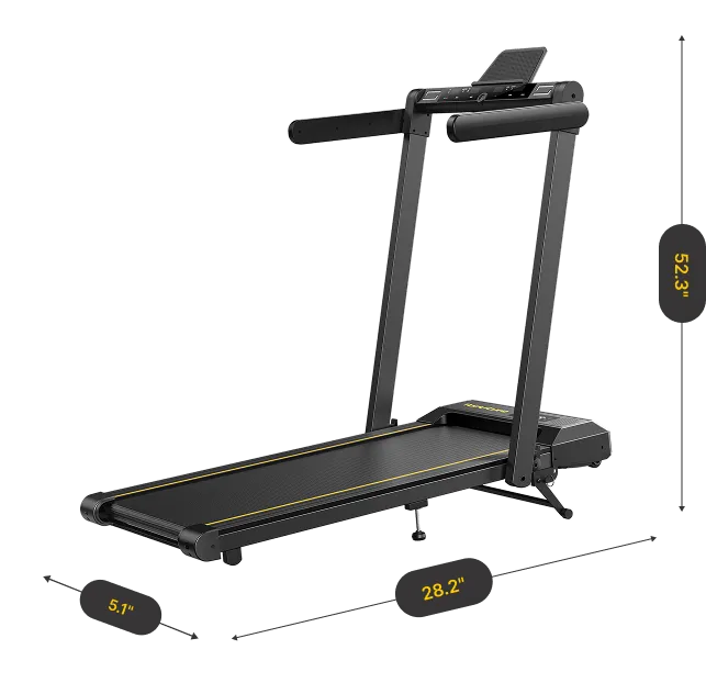 Toputure TP5 2-in-1 Foldable Treadmill